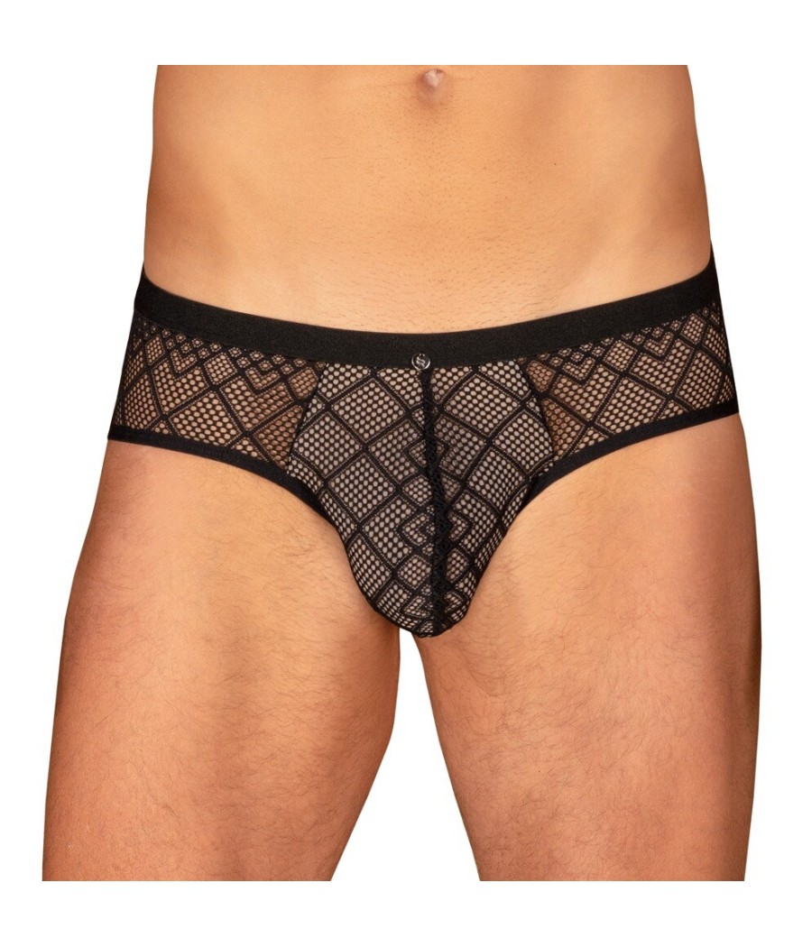 Slip nero Saverio Jock Obsessive