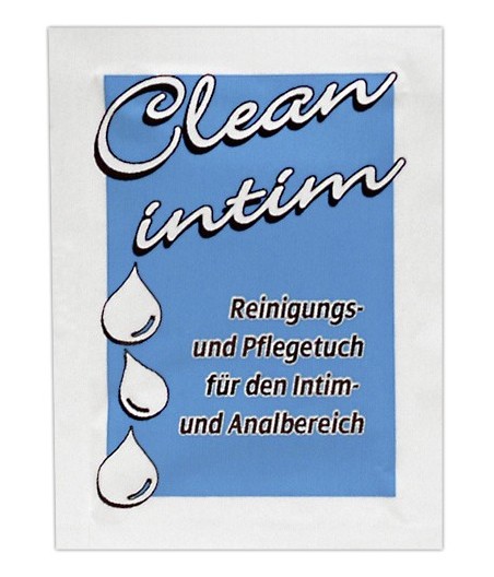 SALVIETTINA MONOUSO PULIZIA INTIMA CLEAN INTIM