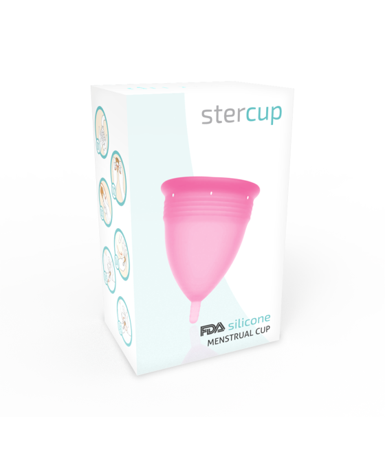 STERCUP COPPE MESTRUALI - MISURA S -  ROSA - SILICONE FDA