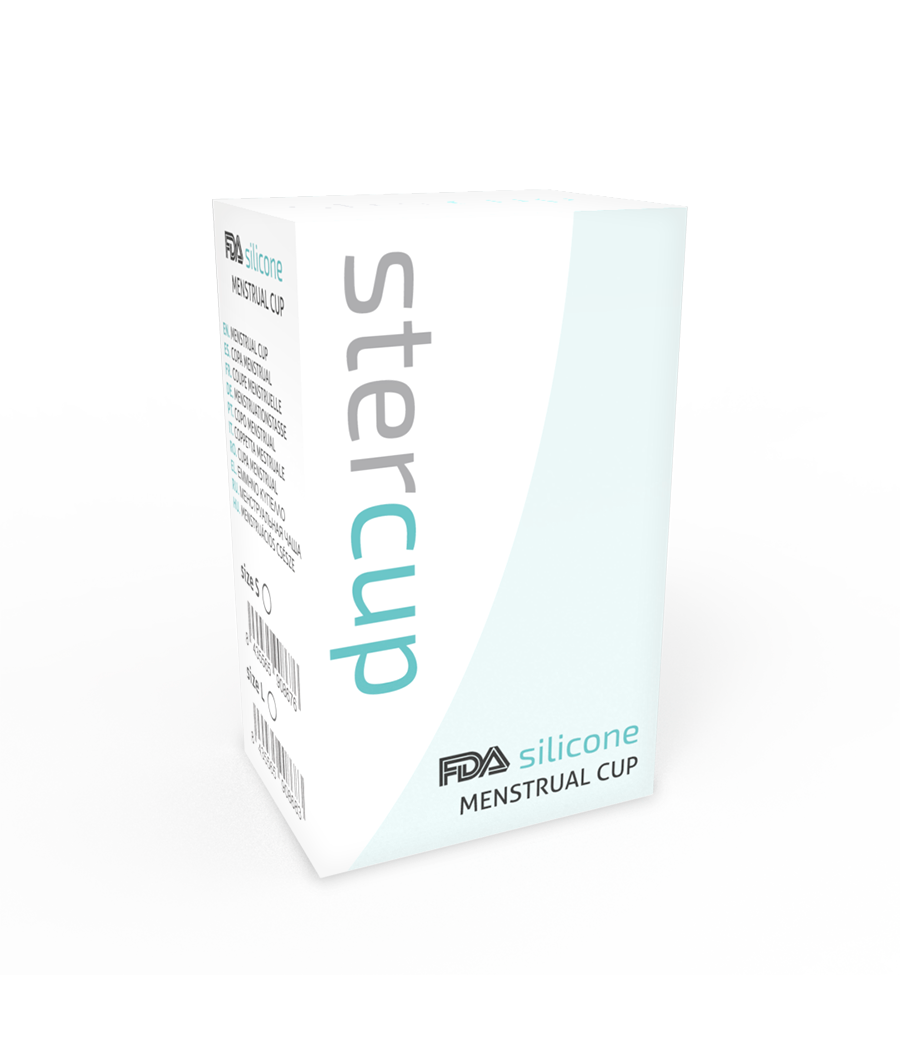 STERCUP COPPE MESTRUALI - MISURA S -  ROSA - SILICONE FDA