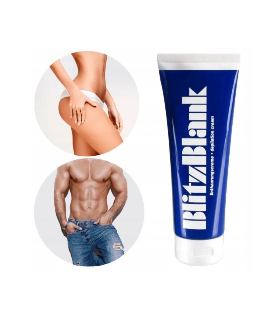 Pelle Liscia e Senza Peli: Scopri la Crema Depilatoria Blitz Blank 125ml