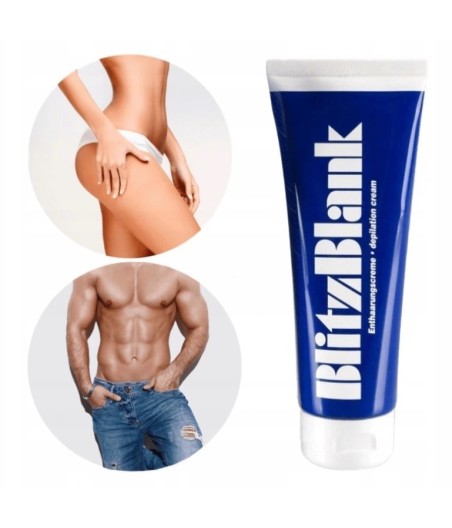 Pelle Liscia e Senza Peli Scopri la Crema Depilatoria Blitz Blank 125ml