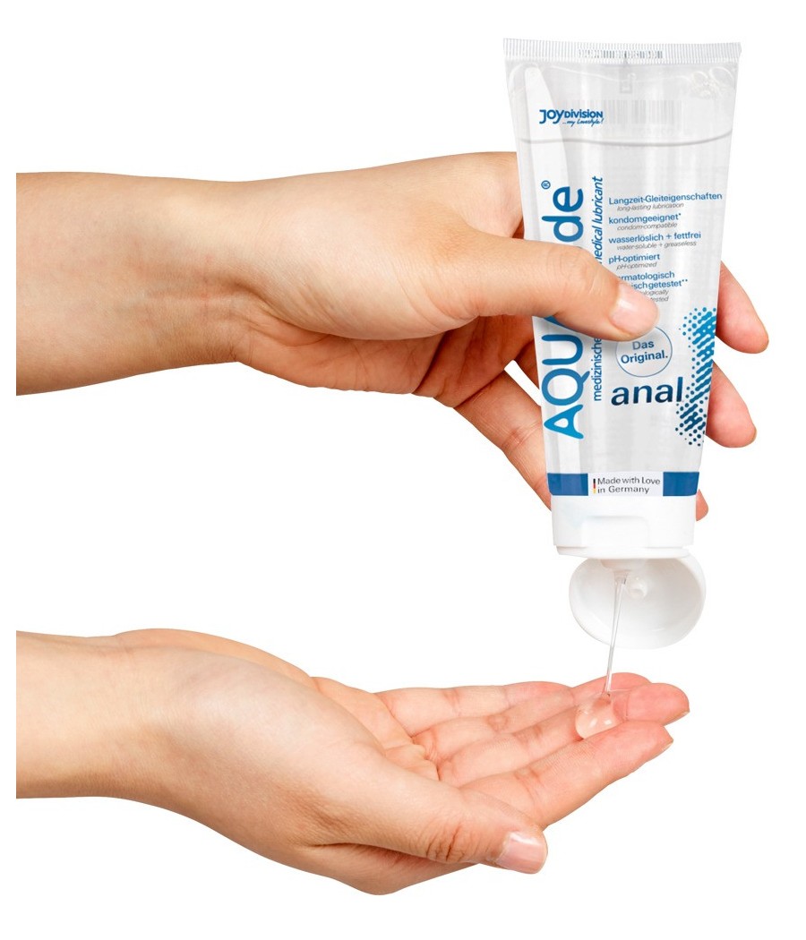 LUBRIFICANTE ANALE GEL "AQUAGLIDE" - 100 ML