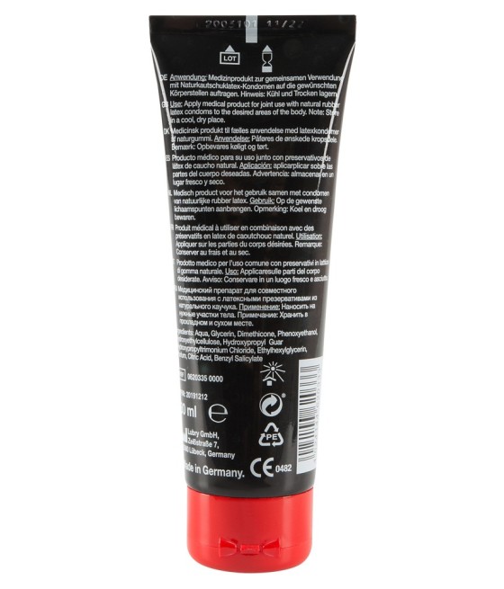 GEL LUBRIFICANTE CON AMBRA FLUTSCHI "ANAL" - 80 ML