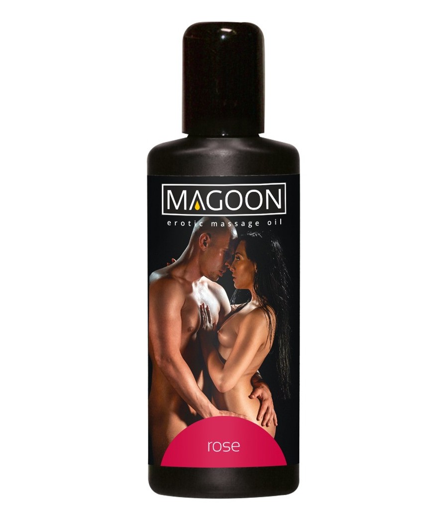 OLIO PER MASSAGGI EROTICI - ROSE EROTIC - "MAGOON" SOLUBILE IN ACQUA - 100 ml