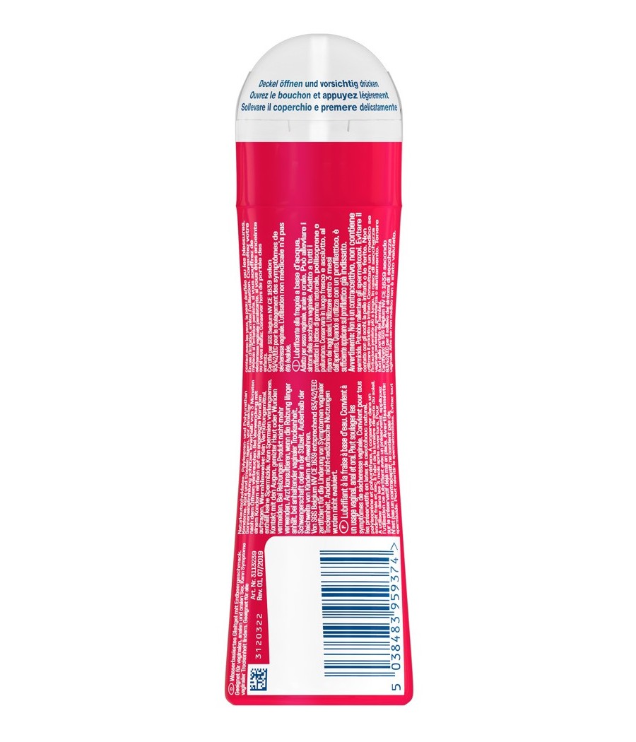 GEL LUBRIFICANTE INTIMO DUREX PLAY "FRAGOLA"  50 ML