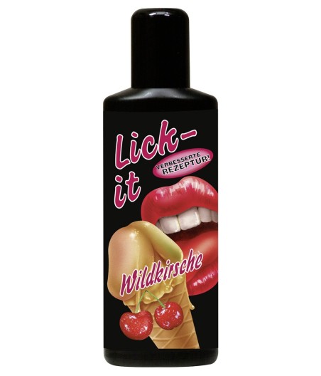LUBRIFICANTE AROMA CILIEGIA LICK-IT - 50 ML