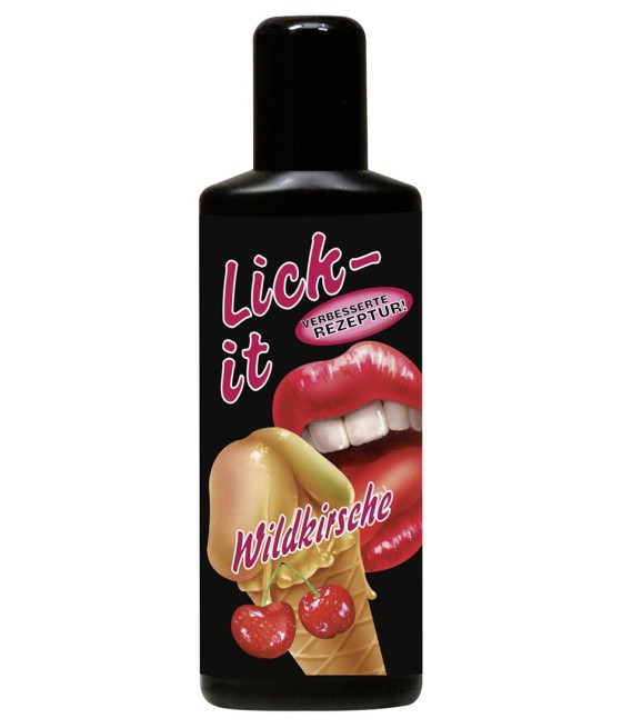 LUBRIFICANTE AROMA CILIEGIA "LICK-IT" - 100 ML