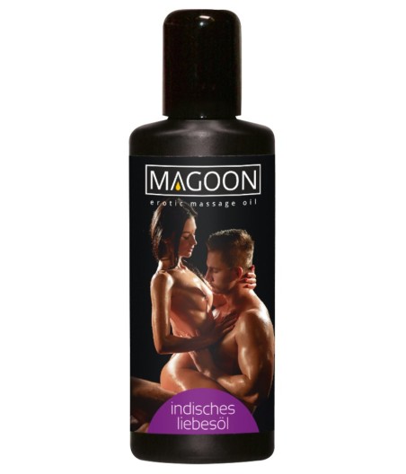 OLIO PER MASSAGGI EROTICI - INDIAN LOVE - MAGOON SOLUBILE IN ACQUA - 50 ml