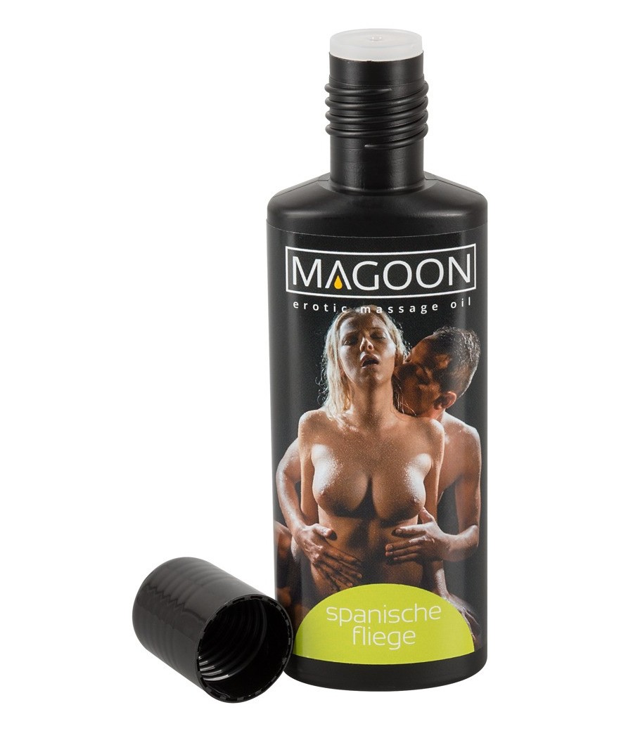 OLIO PER MASSAGGI EROTICI - SPANISH FLY - "MAGOON" SOLUBILE IN ACQUA - 100 ml