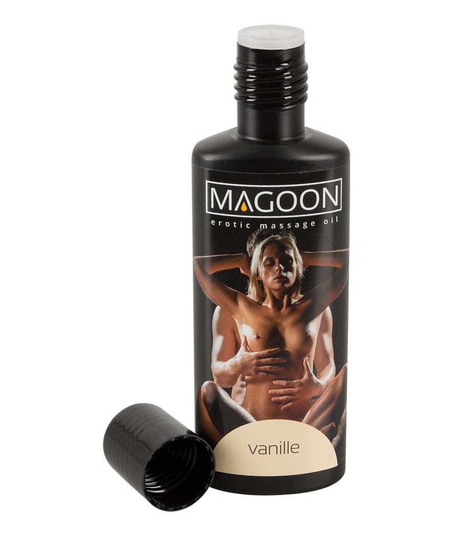 OLIO PER MASSAGGI EROTICI - VANILLE - "MAGOON" SOLUBILE IN ACQUA - 100 ml