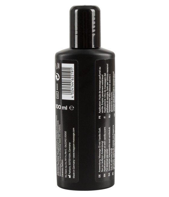OLIO PER MASSAGGI EROTICI - VANILLE - "MAGOON" SOLUBILE IN ACQUA - 100 ml