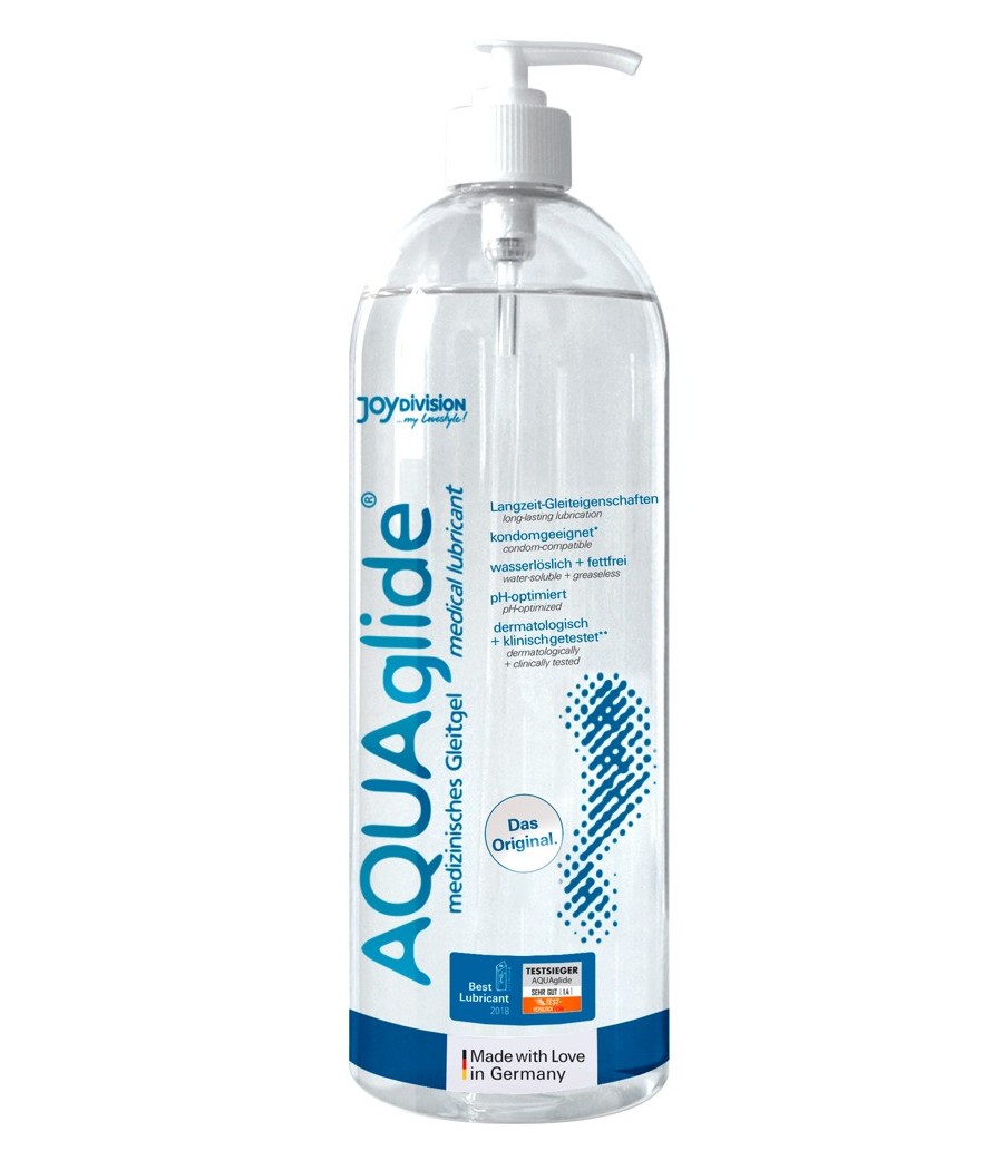 LUBRIFICANTE GEL CON EROGATORE "AQUAGLIDE" - 1000 ML