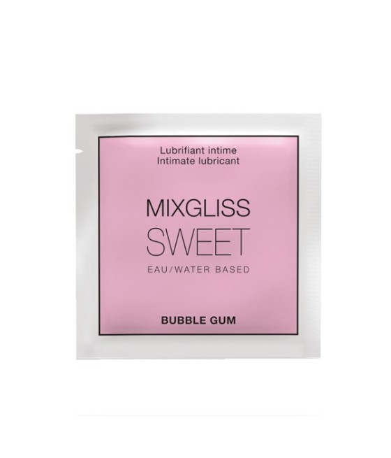 LUBRIFICANTE MONODOSE MIXGLISS \"BUBBLE GUM\" - 4 ML