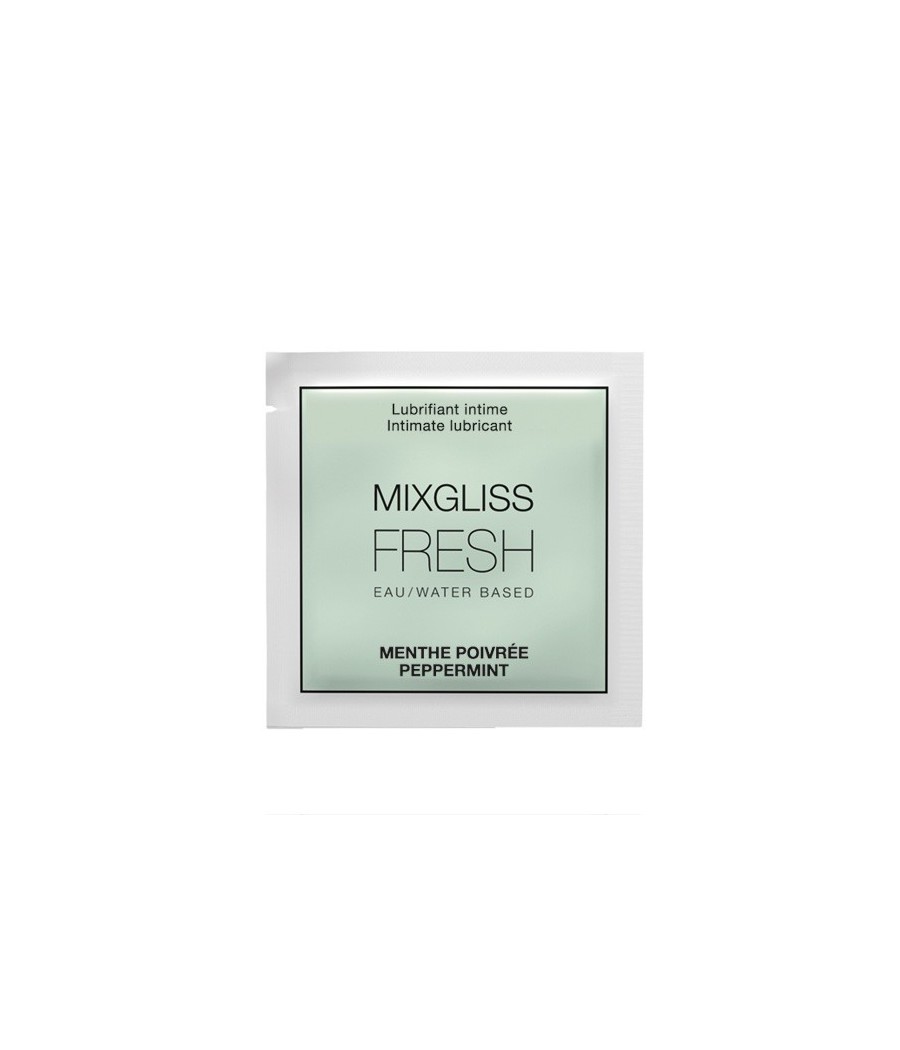 LUBRIFICANTE MONODOSE MIXGLISS \"PEPPERMINT\" - 4 ML