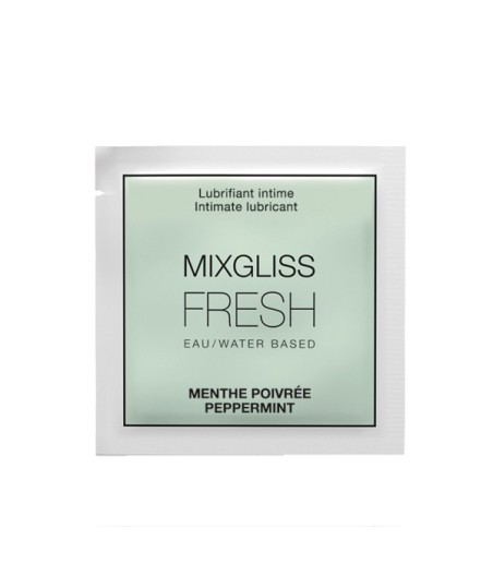 LUBRIFICANTE MONODOSE MIXGLISS PEPPERMINT - 4 ML