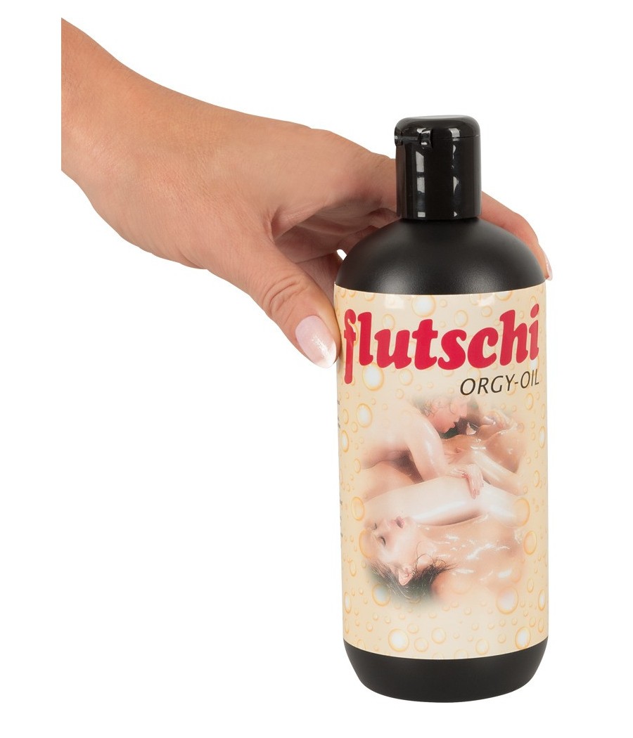 OLIO PER MASSAGGI EROTICI FLUTSCHI "ORGY OIL" - 500 ML
