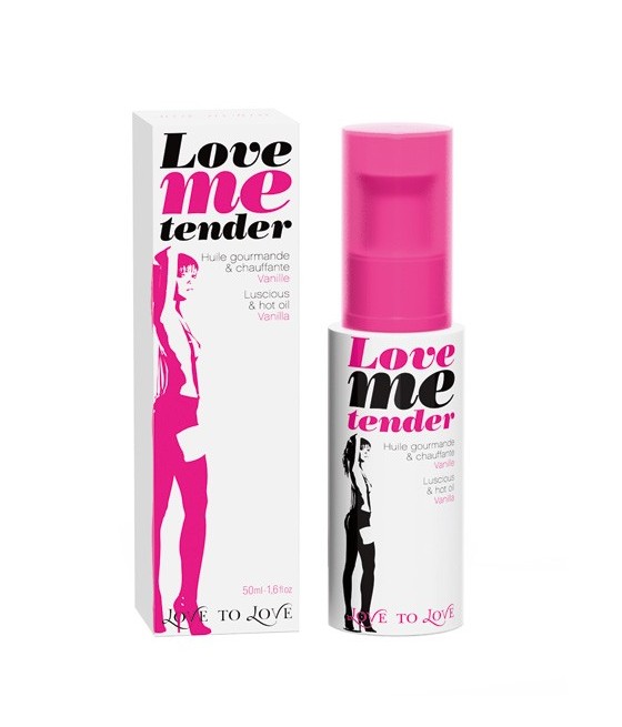OLIO PER MASSAGGI AROMA VANIGLIA \"LOVE ME TENDER\"  - 50 ML