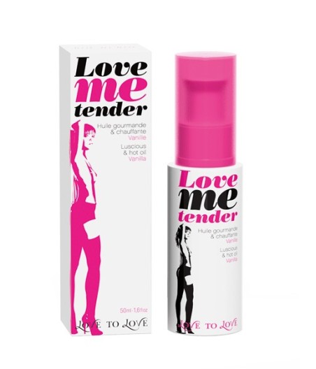 OLIO PER MASSAGGI AROMA VANIGLIA LOVE ME TENDER  - 50 ML