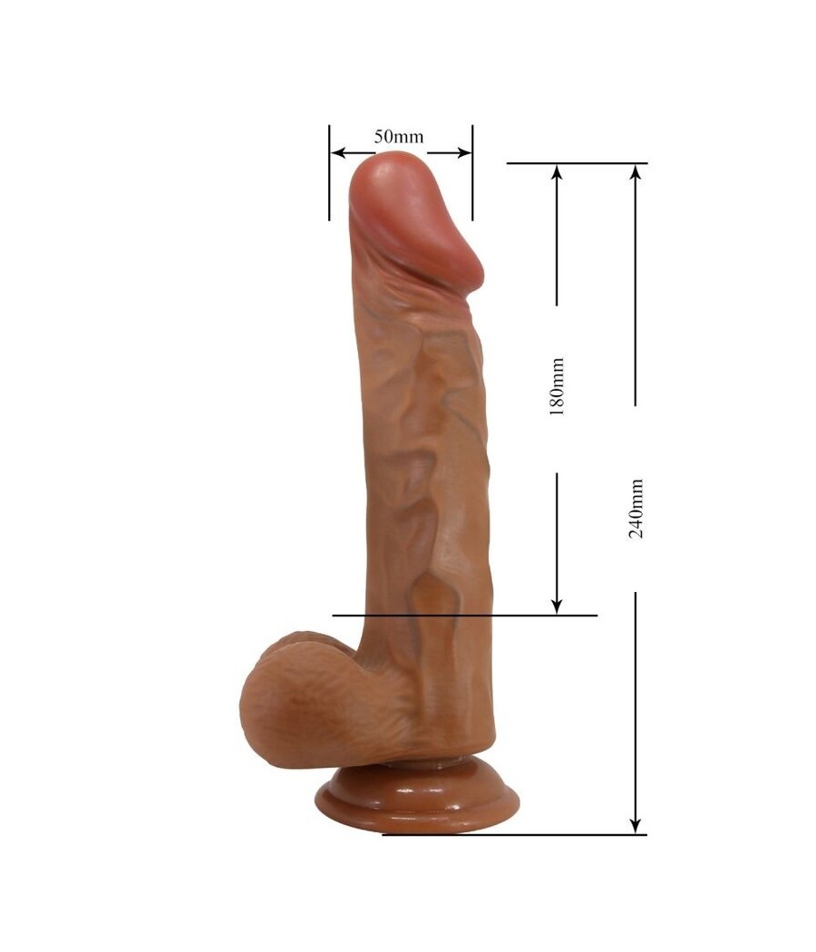 BAILE - BURAQ REALISTIC DILDO 24 CM FLESH
