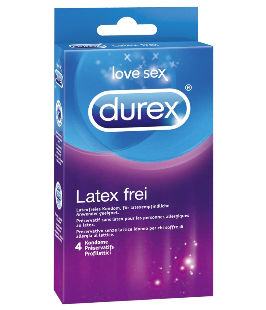 PROFILATTICI SENZA LATTICE DUREX " NO LATEX" - 4 PEZZI