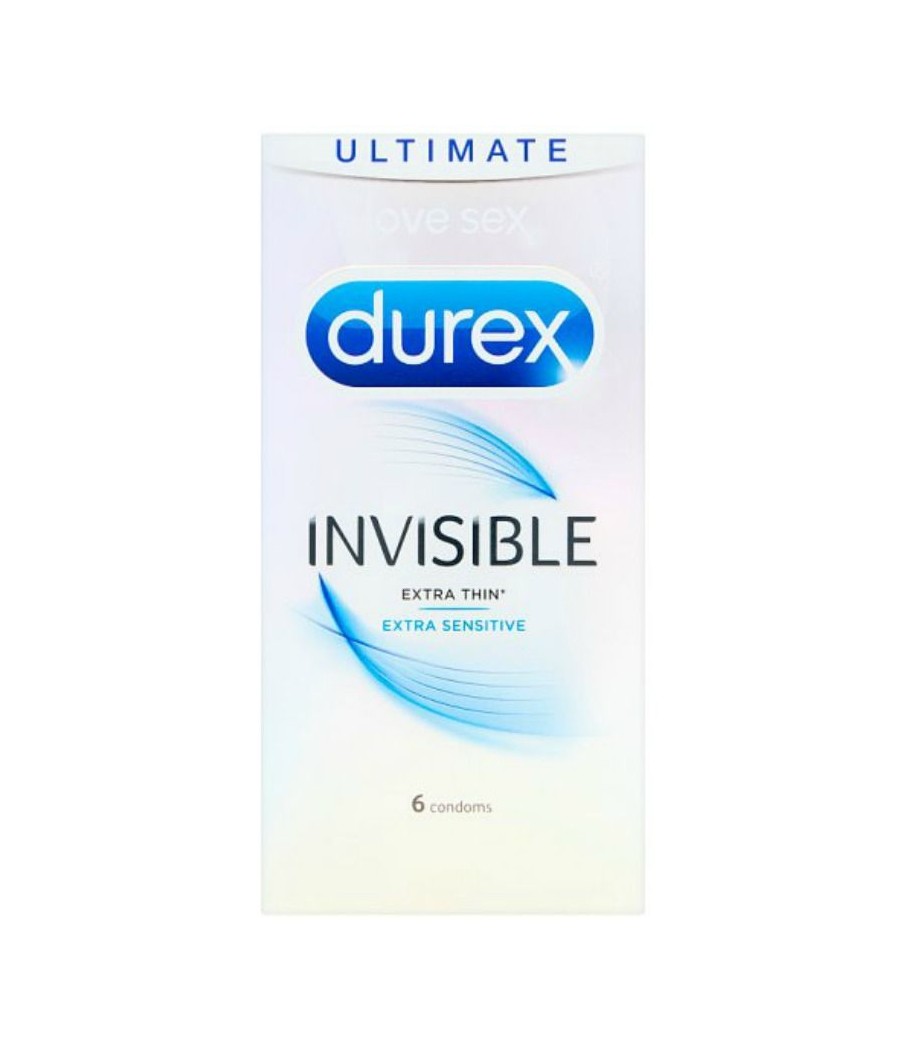 PROFILATTICI DUREX "INVISIBLE" EXTRA SOTTILI - 6 PEZZI
