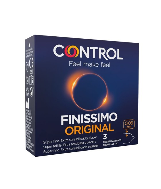 PROFILATTICI CONTROL "FINISSIMO" EXTRA SOTTILI - 3 PEZZI