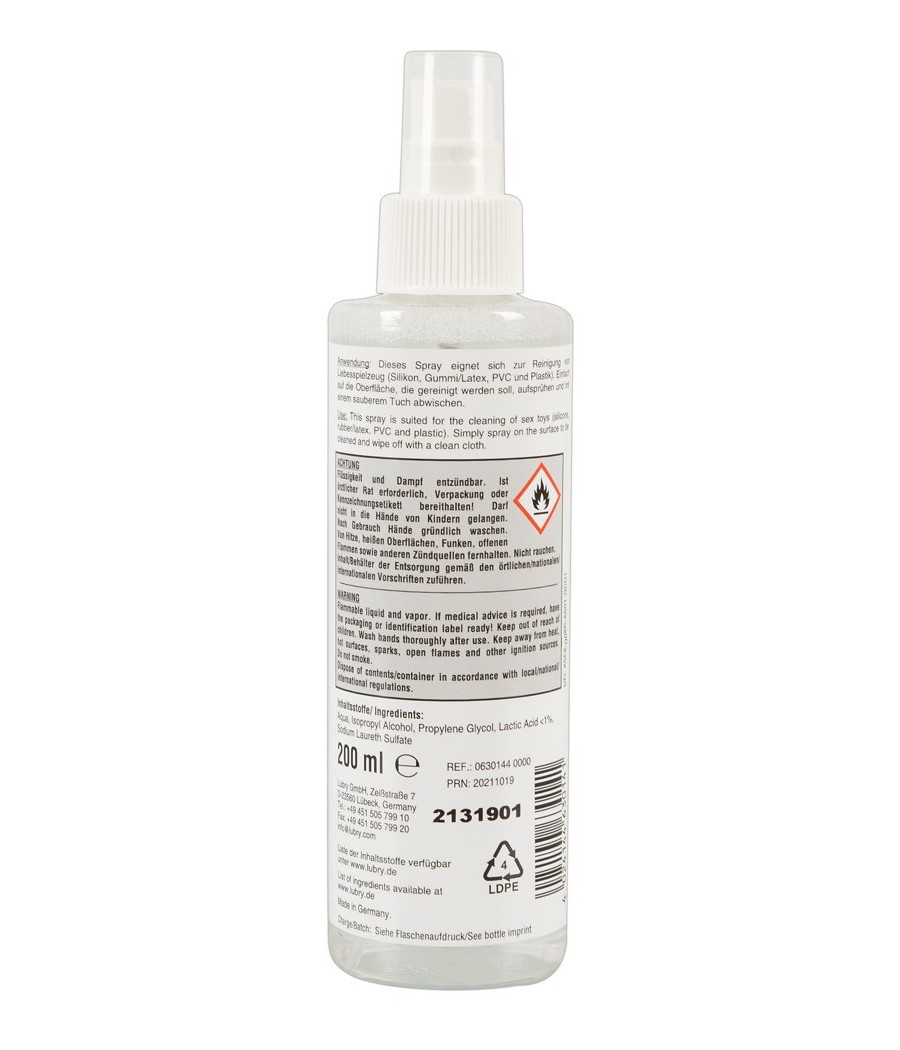 SPRAY IGIENIZZANTE SEX TOYS "SPECIAL CLEANER" - 200 ML