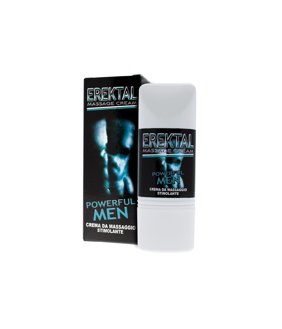 CREMA STIMOLANTE DA MASSAGGIO EFFETTO CALDO INTIMATELINE “EREKTAL” - 50 ML 