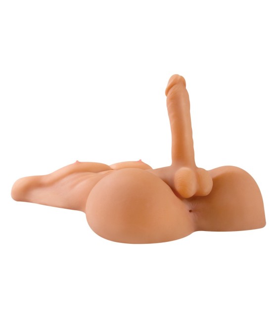 MEZZOBUSTO UOMO ULTRA REALISTICO CON FALLO E ANO PIPEDREAM "FUCK ME SILLY"