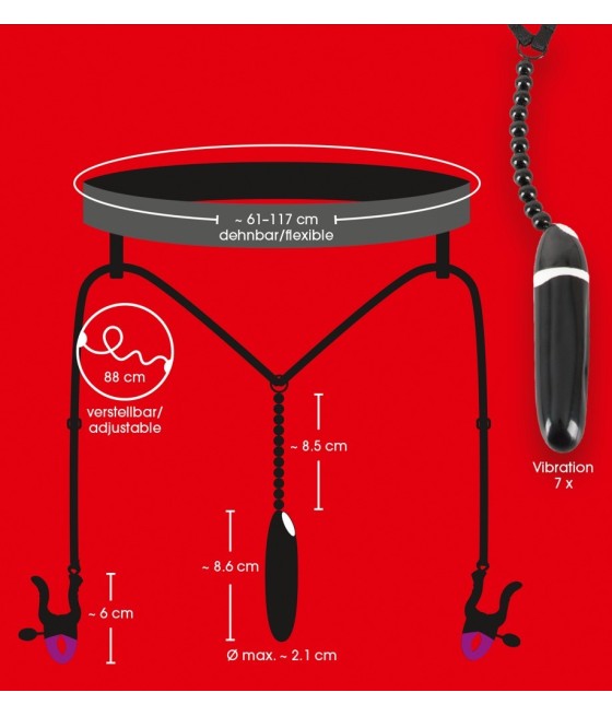Bad Kitty™ Spreader String con Vibratore