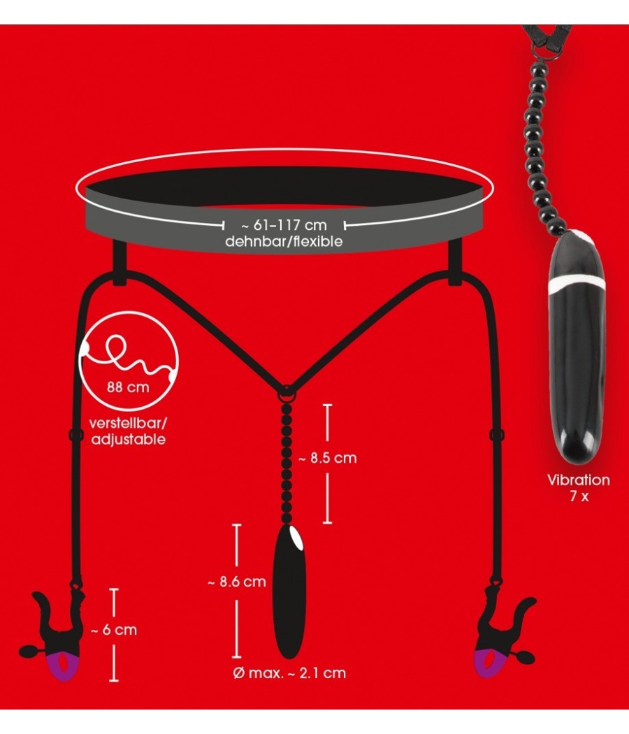 Bad Kitty™ Spreader String con Vibratore