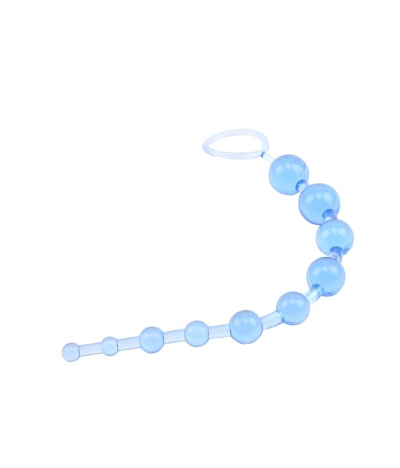 CATENA ANALE STIMOLANTE FLESSIBILE \"SASSY\" BLU