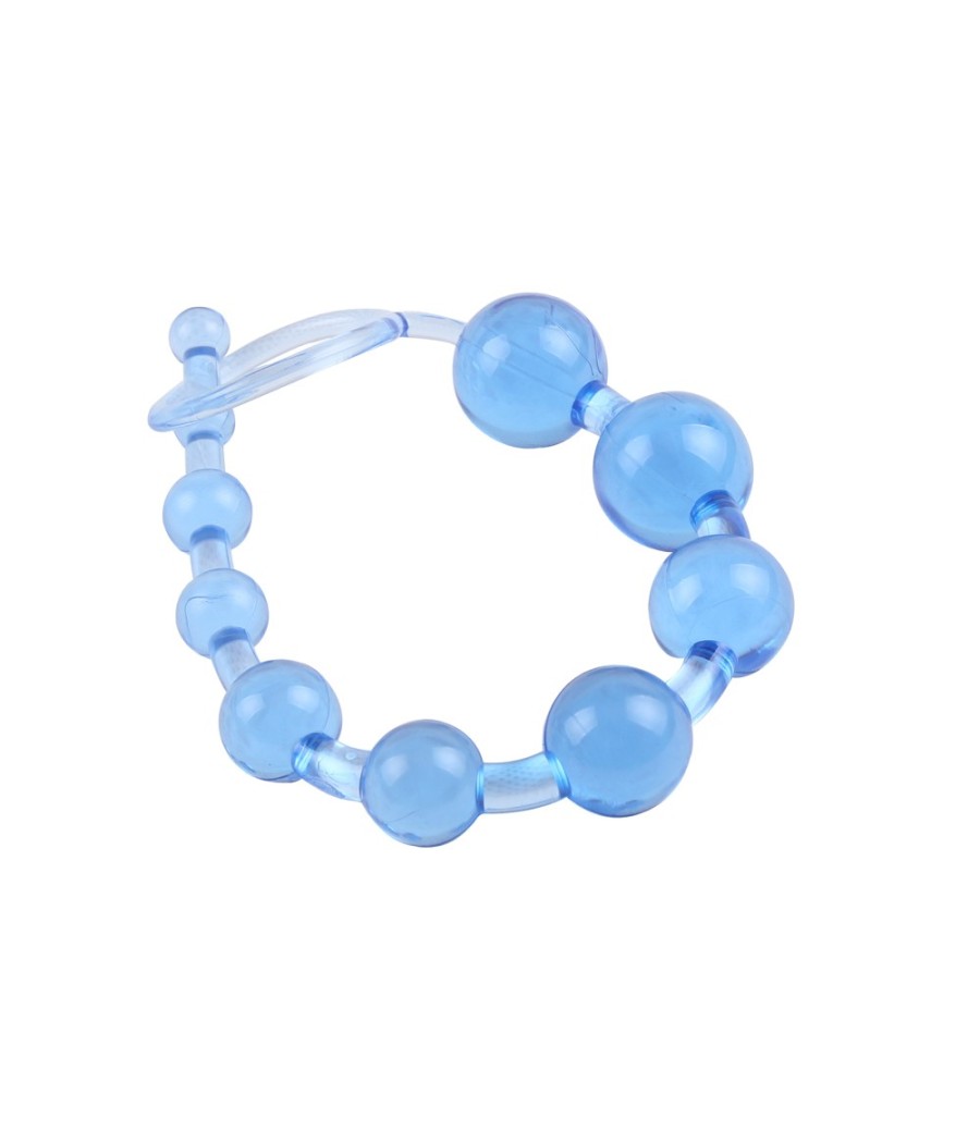 CATENA ANALE STIMOLANTE FLESSIBILE \"SASSY\" BLU