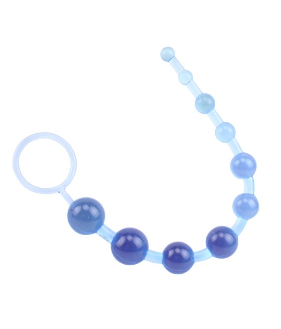 CATENA ANALE STIMOLANTE FLESSIBILE \"SASSY\" BLU
