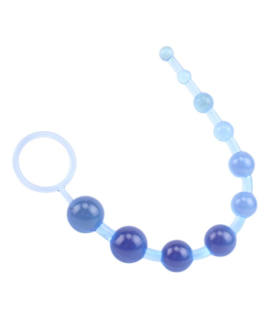 CATENA ANALE STIMOLANTE FLESSIBILE \"SASSY\" BLU