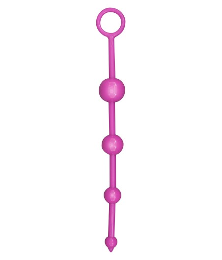 CATENA ANALE A 4 SFERE STIMOLANTI FUNKY BUTT BEADS FUCSIA