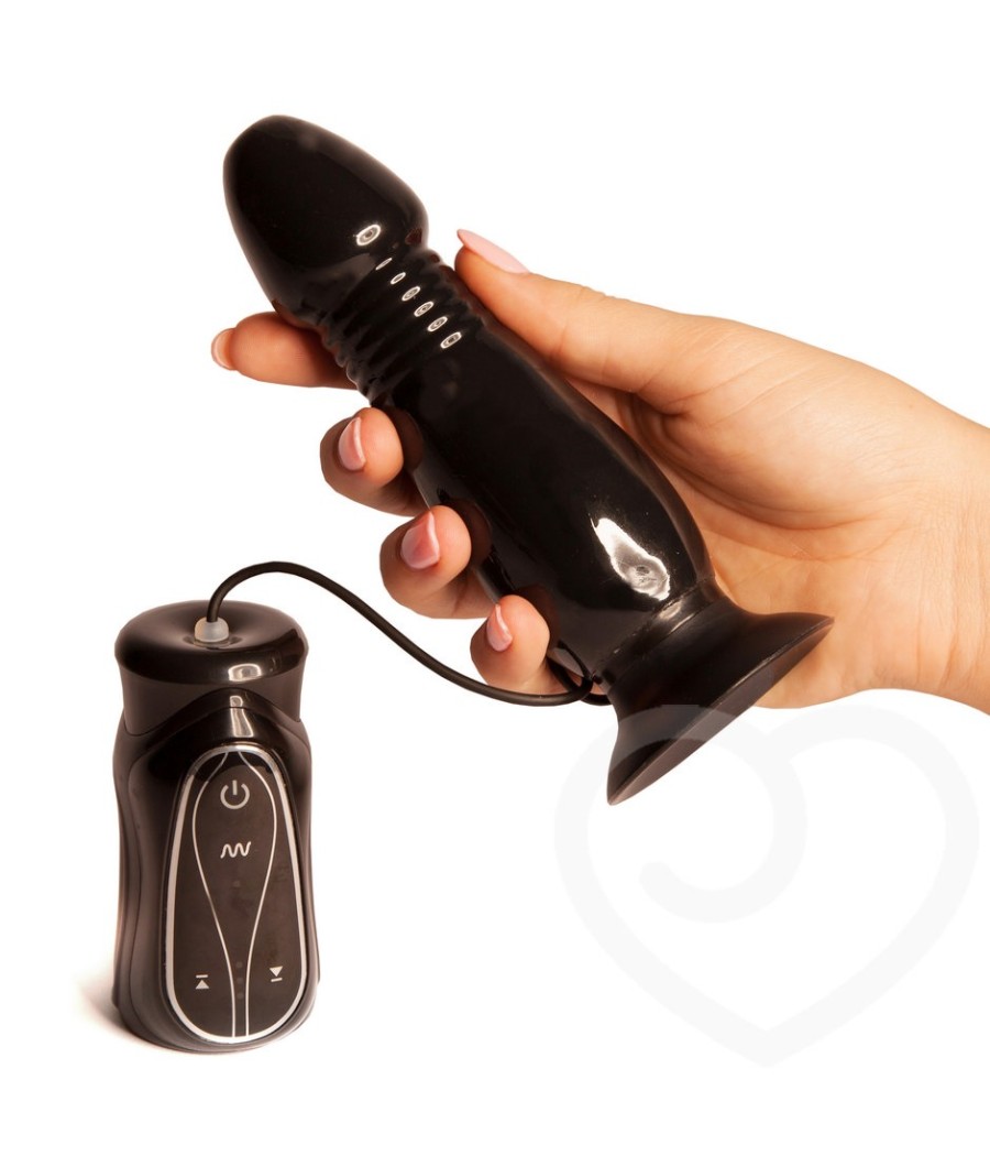 FALLO ANALE VIBRANTE \"THRUSTING BUTT PLUG\" - 17 CM
