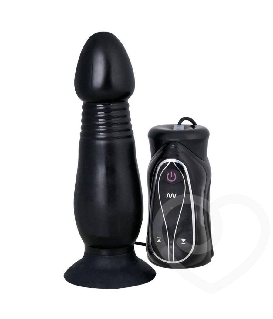 FALLO ANALE VIBRANTE \"THRUSTING BUTT PLUG\" - 17 CM