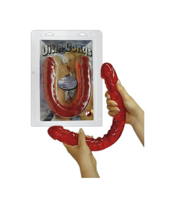 FALLO DOPPIO IN JELLY "ULTRA DONGS" ROSSO