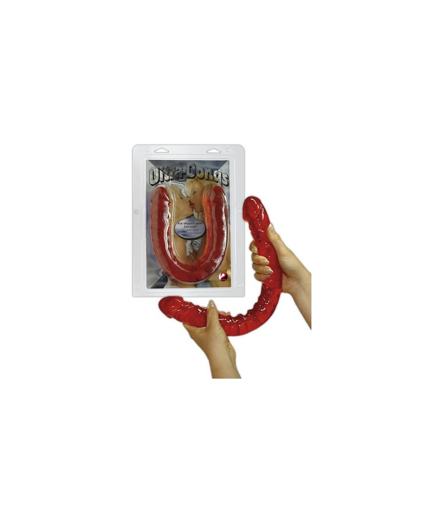 FALLO DOPPIO IN JELLY "ULTRA DONGS" ROSSO