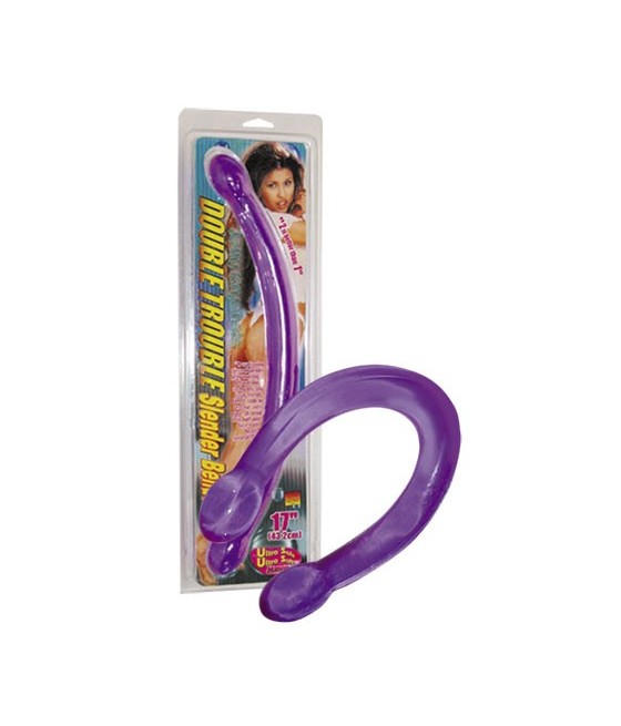 DILDO DOPPIO \"DOUBLE TROUBLE\" - 43 CM