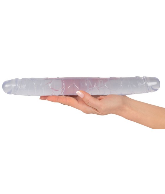 Fallo/Dildo doppio - Crystal Duo