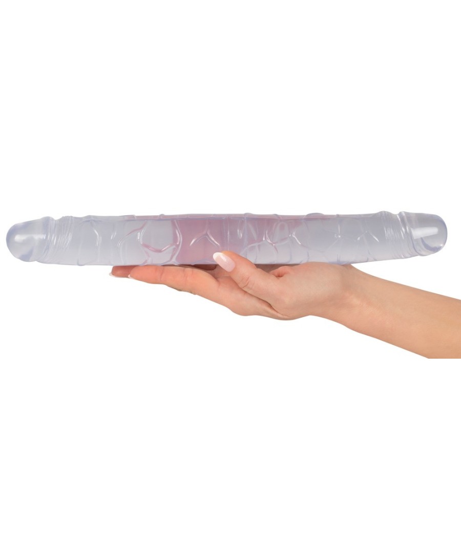 Fallo/Dildo doppio - Crystal Duo