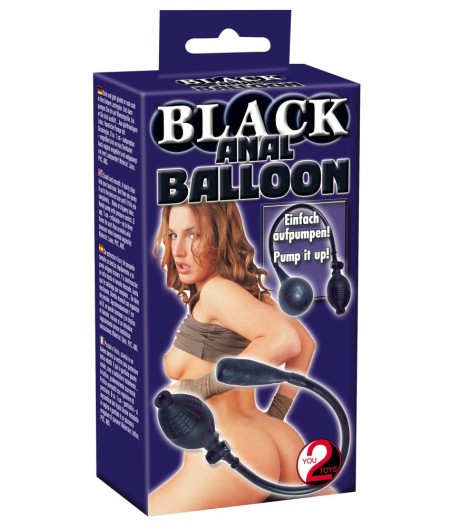 FALLO ANALE GONFIABILE BLACK ANAL BALLOON