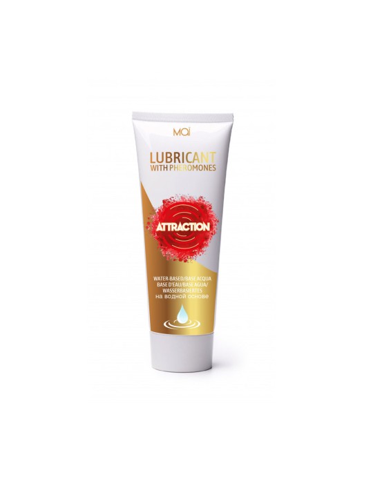 LUBRIFICANTE A BASE ACQUOSA CON FEROMONI "MAI ATTRACTION" - NEUTRO - 75ML LUBRIFICANTE A BASE ACQUOSA CON FEROMONI "MAI ATTRACTION" - NEUTRO - 75ML