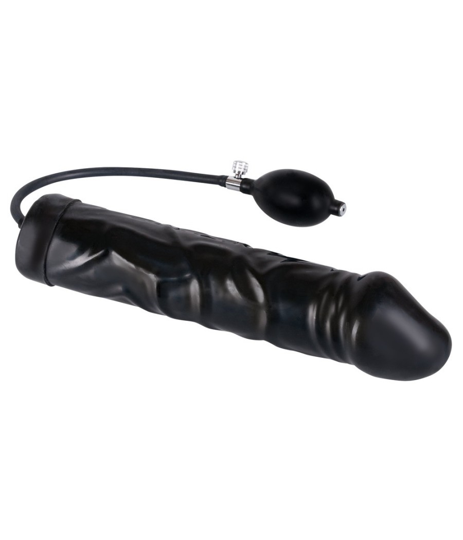 DILDO GONFIABILE GRANDE "BLACK GIANT" NERO