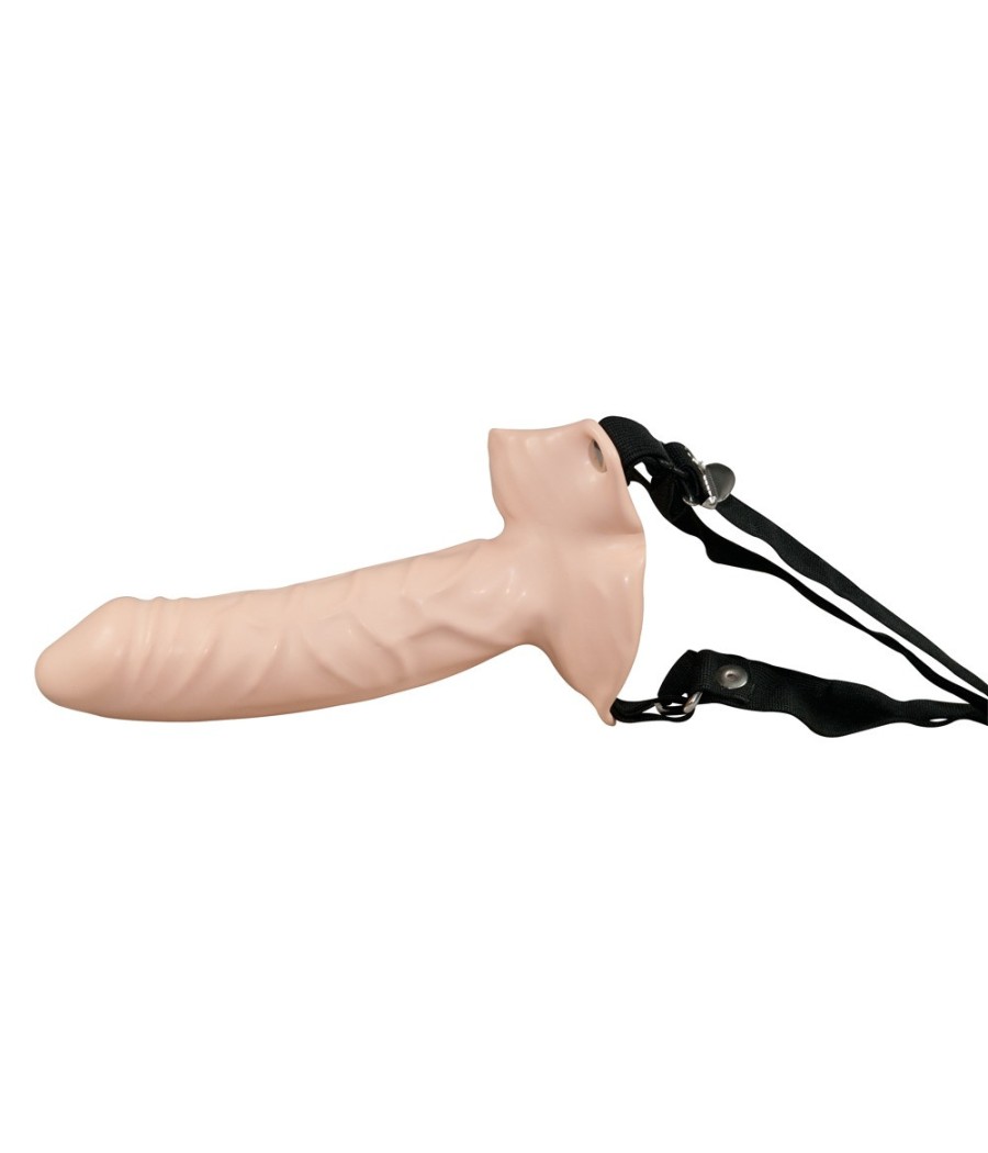 IMBRACATURA CON GUAINA FALLICA REALISTICA "BULL POWER"