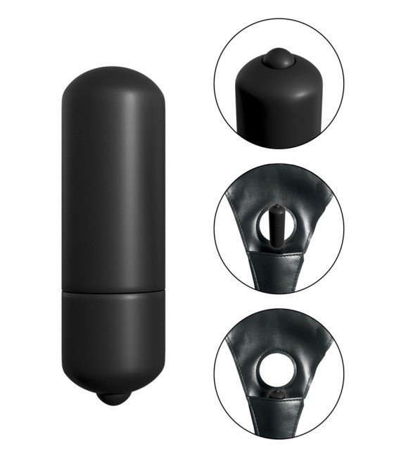 VIBRATORE STRAP-ON PER UOMO FETISH FANTASY - 13 CM