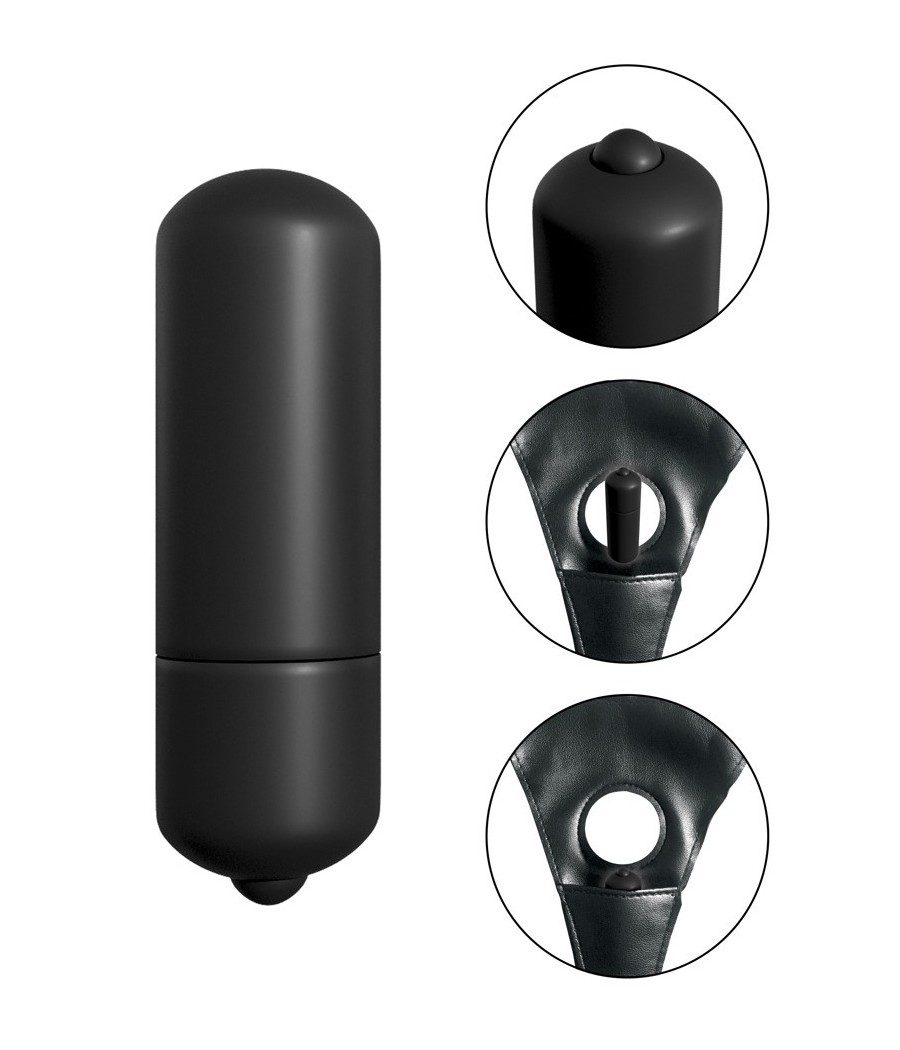 VIBRATORE STRAP-ON PER UOMO FETISH FANTASY - 13 CM